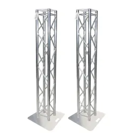 Clutch TB1-SQ34-656 6.56 FT TRUSSBOXone Truss 2-Pack with Base Plates