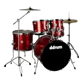 Ударная установка DDRUM D2 522 RSP, цвет Red Sparkle