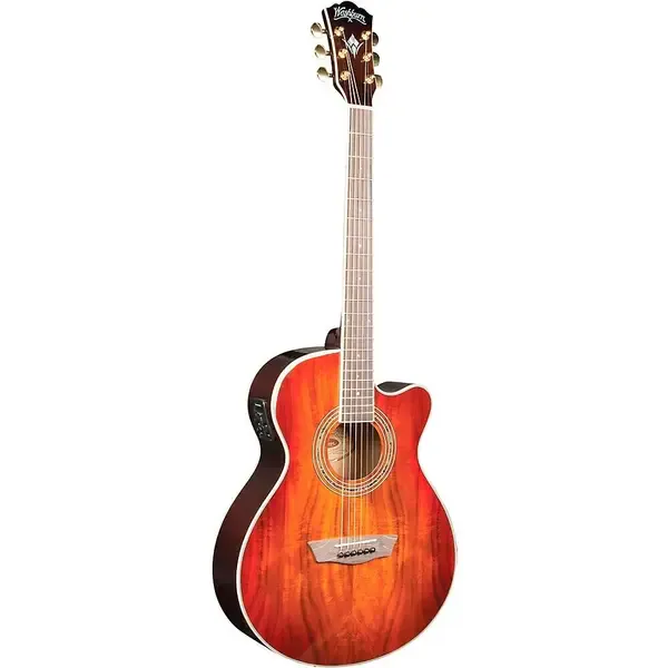 Электроакустическая гитара Washburn EA55G-A Festival Koa Burst