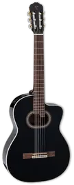 Классическая гитара с подключением Takamine GC6CE Black Classical Series