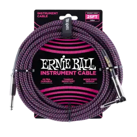 Инструментальный кабель Ernie Ball 6068 7.5м Braided Purple