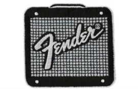 Genuine Fender Embroidered Amp Clothing Patch, 912-2421-107