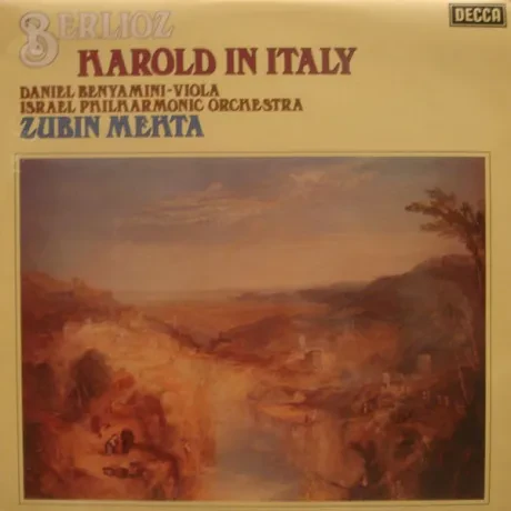 Виниловая пластинка Berlioz – Harold in Italy Б/У