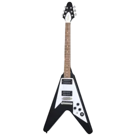 Электрогитара Epiphone Kirk Hammett 1979 Flying V Ebony с кейсом