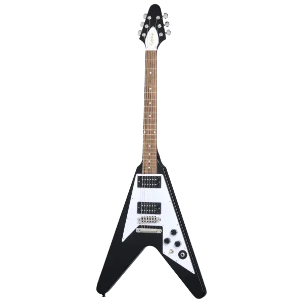 Электрогитара Epiphone Kirk Hammett 1979 Flying V Ebony с кейсом