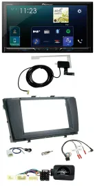 Pioneer 2DIN DAB USB Lenkrad Bluetooth Autoradio für Toyota Avensis 2009-2011