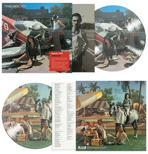 Виниловая пластинка Sparks - Indiscreet: 50th Anniversary - Limited Picture Disc [New Vinyl LP] Ltd