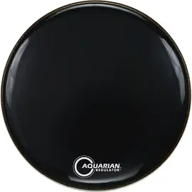 Пластик для барабана Aquarian 22" Regulator Black Drum Head Black