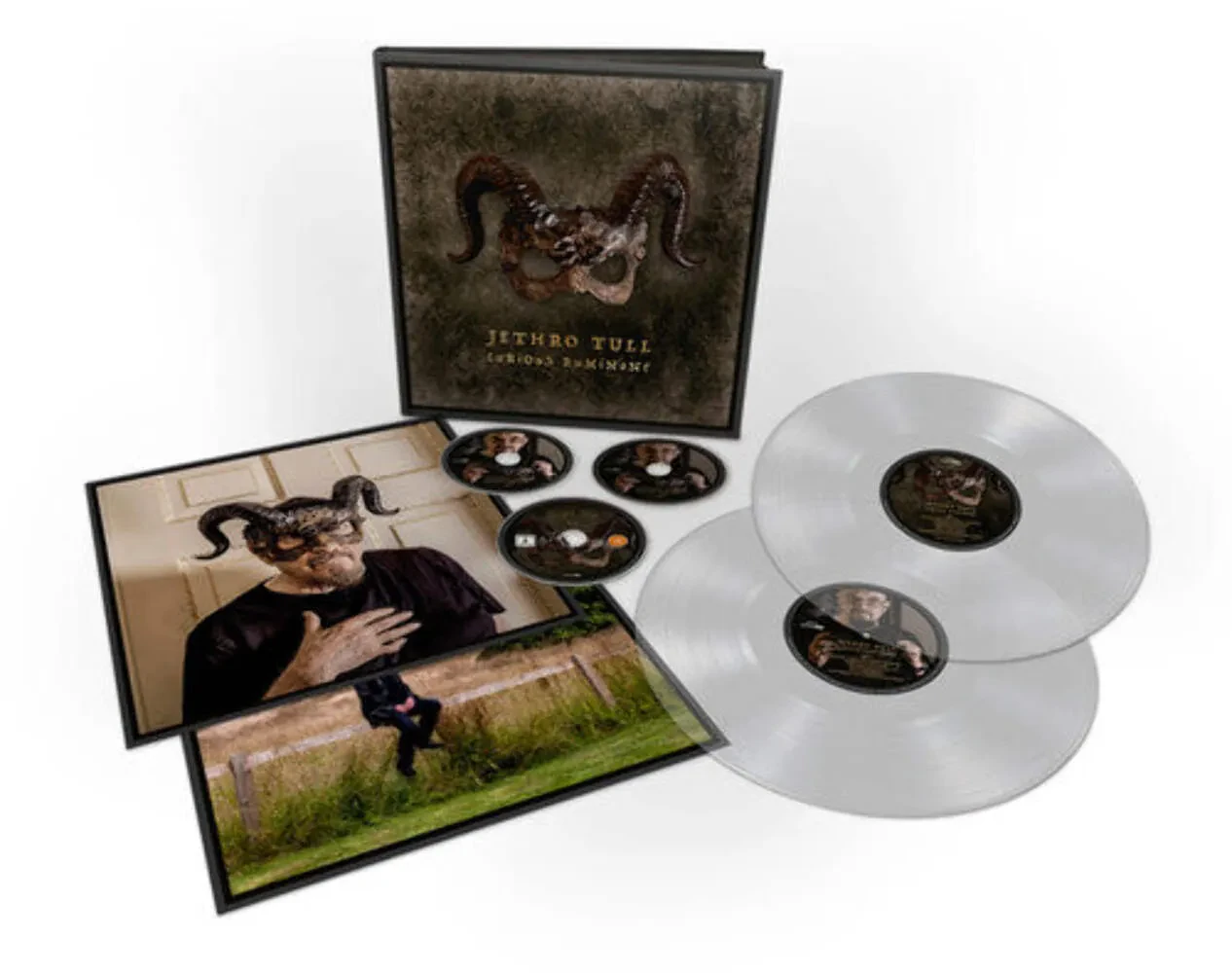 Jethro Tull - Curious Ruminant [2-lp Clear Vinyl, 2-CD, 1 Blu-Ray] NEW Vinyl