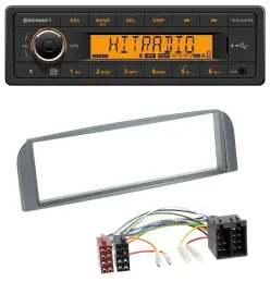 Continental MP3 Bluetooth AUX USB Autoradio für Alfa Romeo 147, GT - anthrazit