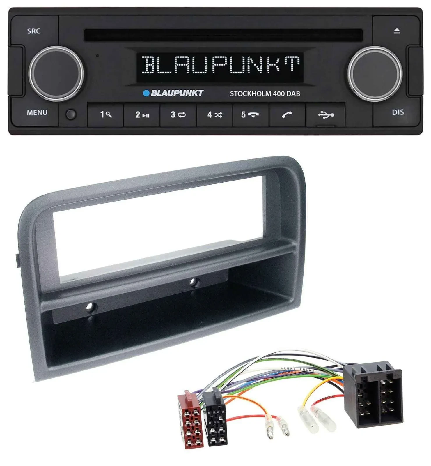 Blaupunkt MP3 Bluetooth DAB CD USB Autoradio für Fiat Croma (ab 2005)