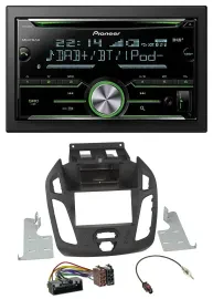 Pioneer Bluetooth MP3 DAB 2DIN USB CD Autoradio für Ford Transit 12-18 ohne Disp