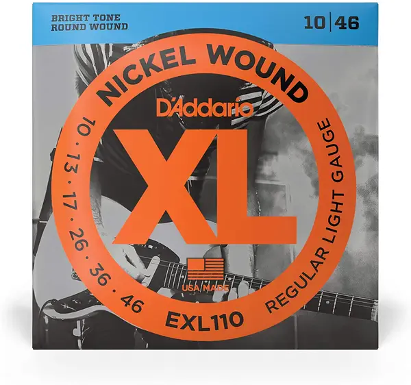 Струны для электрогитары D'Addario EXL110 10-46