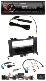 Pioneer MP3 DAB 1DIN Lenkrad USB Autoradio für Mercedes Sprinter W906 06-18 Audi