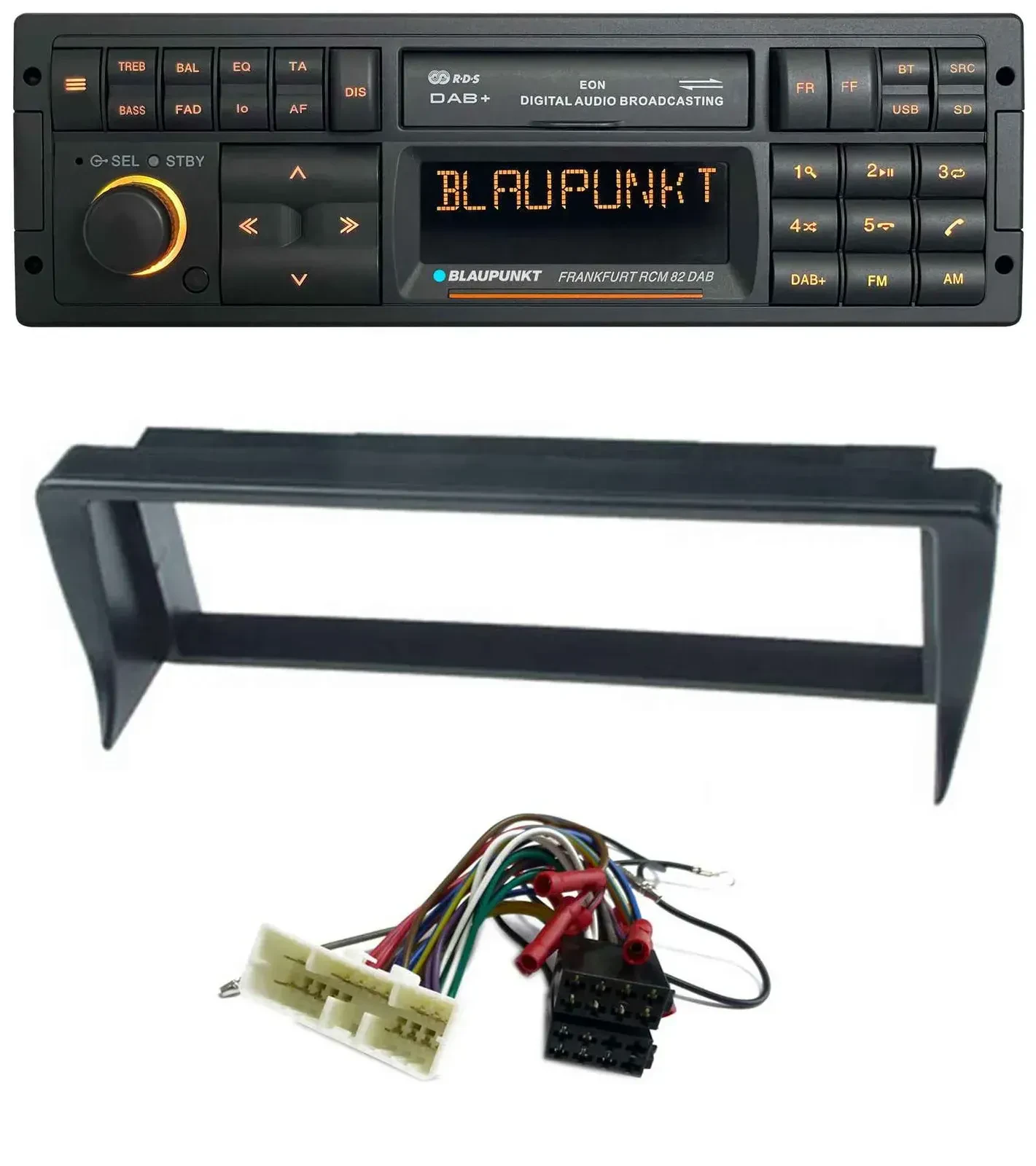 Blaupunkt USB DAB SD MP3 Bluetooth Autoradio für Jaguar Sovereing / XJ12 / XJ6