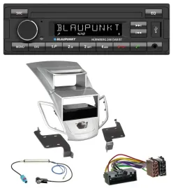 Blaupunkt USB DAB MP3 Bluetooth Autoradio für Ford Fiesta Display 10-17 silber