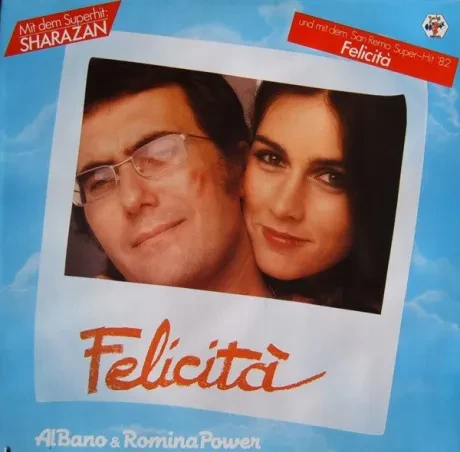 AL BANO & ROMINA POWER - Felicità (LP , Used)