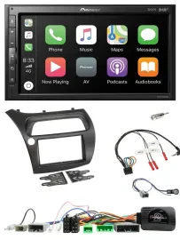 Автомагнитола для Honda Civic 2006–2012 Pioneer 2DIN DAB Bluetooth USB с поддержкой управления на руле