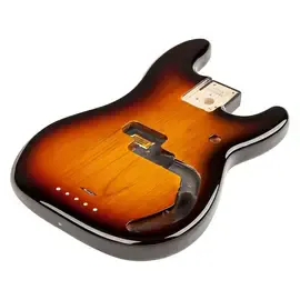 Гитарная дека Fender Precision Bass Alder Body Brown Sunburst