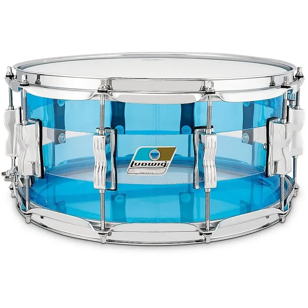Малый барабан Ludwig Vistalite 50th Anniversary 14x6.5 Blue