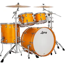 Ударная установка акустическая Ludwig NeuSonic 4-Piece Mod 2 Shell Pack With 22" Bass Satin Golden Slumbers