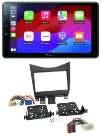 Pioneer Bluetooth 2DIN USB MP3 DAB Autoradio für Honda Accord 02-08 schwarz