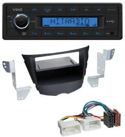 VDO AUX 1DIN MP3 USB Autoradio für Hyundai Veloster (ab 2011)