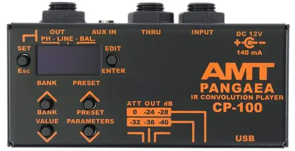 Процессор для электрогитары AMT Electronics CP-100 PANGAEA IR-Cab Sim