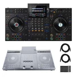 AlphaTheta XDJ-AZ Professional All-in-One DJ Controller System w Cover Package