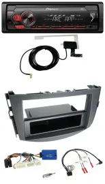 Pioneer 1DIN USB DAB MP3 Lenkrad Autoradio für Toyota RAV-4 2011-2013