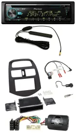 Pioneer CD MP3 Lenkrad DAB USB Autoradio für Chevrolet Spark KLM 2012-2013
