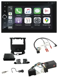 Blaupunkt DAB Lenkrad TMC Bluetooth USB 2DIN Navigation für Chevrolet Cruze ab 2