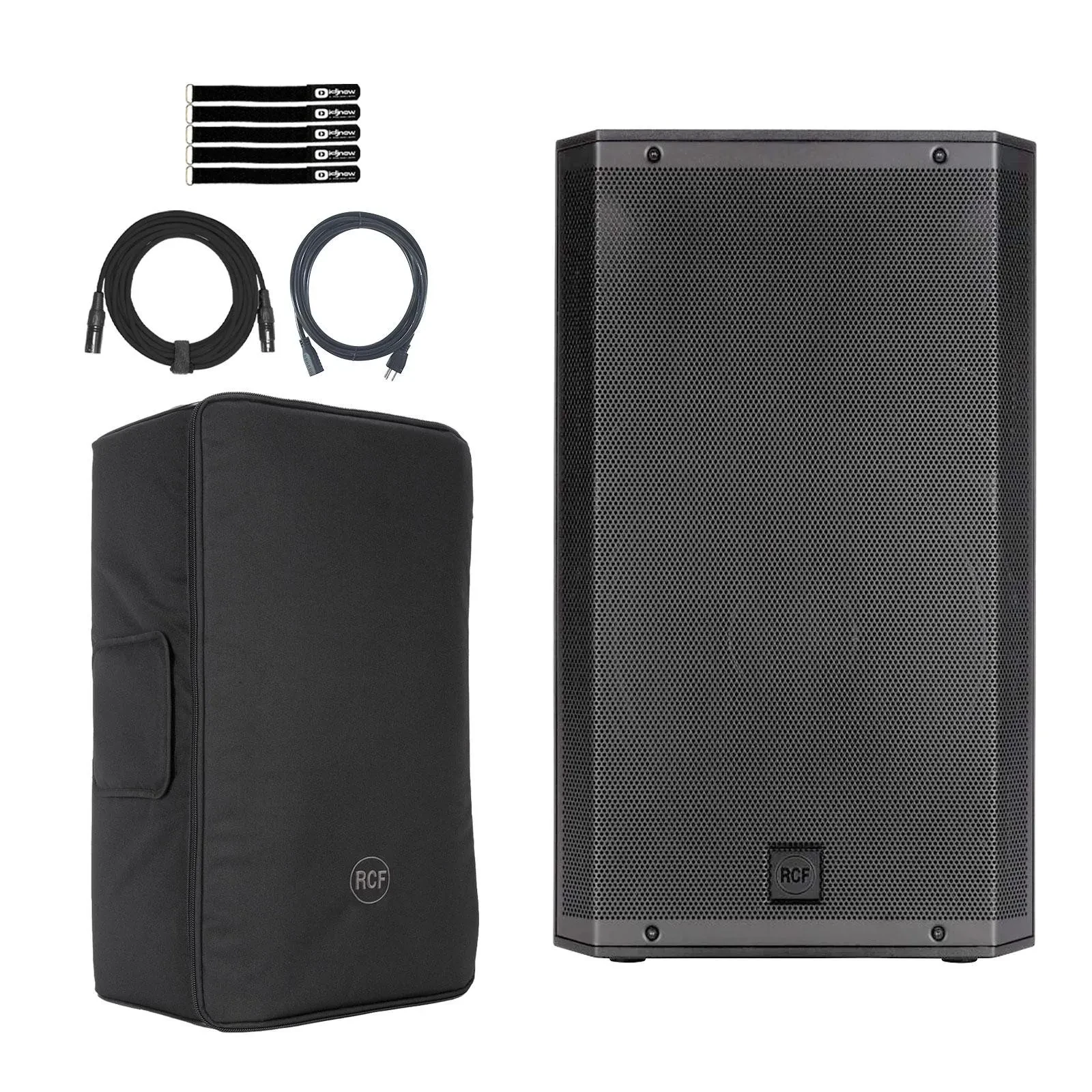 RCF ART 915-AX Active Powered 2-Way 15" Bluetooth DJ PA Speaker w Cover