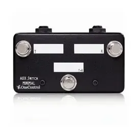 Педаль эффектов для электрогитары One Control OC-AUX Minimal Series AUX Switch Pedal