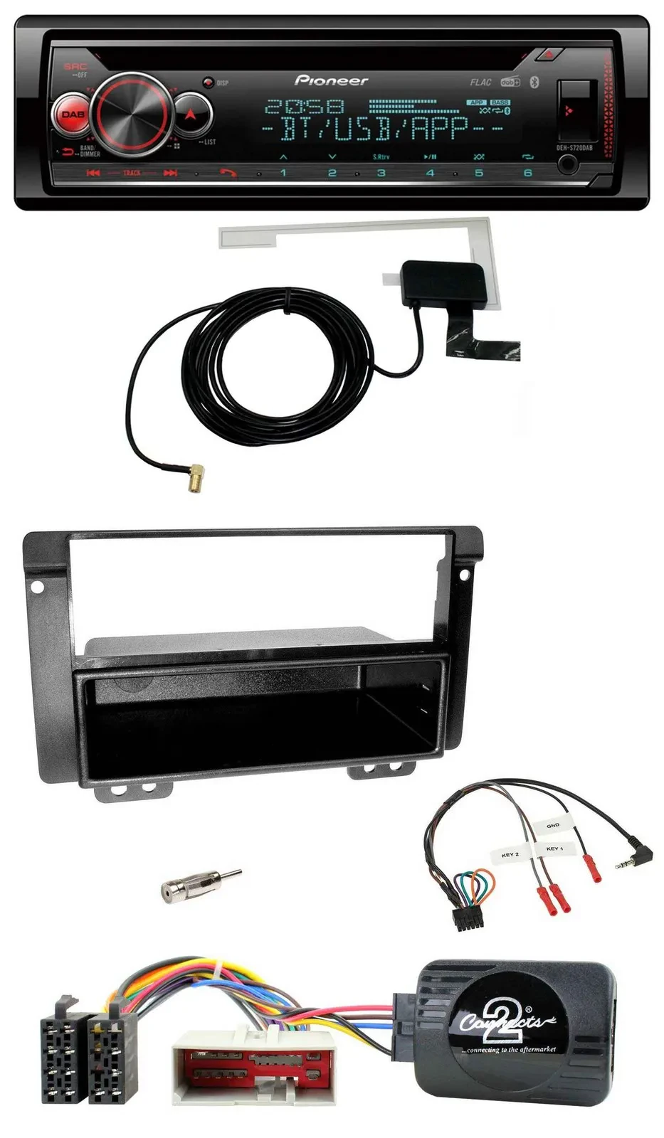 Автомагнитола для Land Rover Freelander Pioneer DAB CD USB Bluetooth
