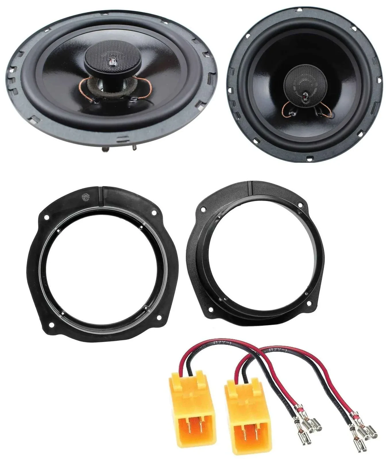 Dietz 135Watt 2-Wege 16,5cm Lautsprecher für Fiat Stilo Bravo Croma Lancia Delta