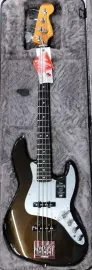 Fender American Ultra II Jazz Bass®, Ebony Fingerboard, Texas Tea + HS Case