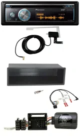 Автомагнитола Pioneer Bluetooth DAB USB CD для Citroen C2 2006–2010, C3 2006– с поддержкой управления на руле