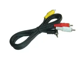 Kenwood Verbindungskabel Cinch-Anschlüssen 3,5 mm Mini-Klinke CA-C3AV