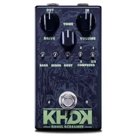 Педаль эффектов для электрогитары KHDK KIRK HAMMETT Signature Ghoul Screamer Handmade Overdrive Guitar Effects Ped