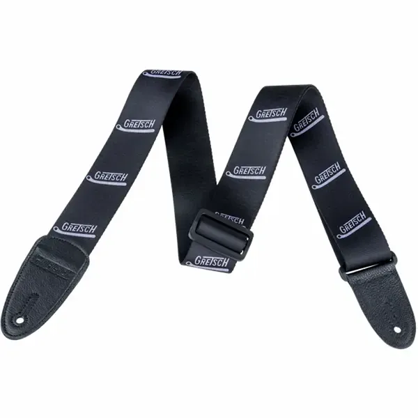 Ремень для гитары Gretsch Vibrato Arm Pattern Strap Black/Gray