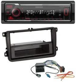 Kenwood MP3 Bluetooth USB DAB Autoradio für Skoda Fabia Octavia Rapid Roomster