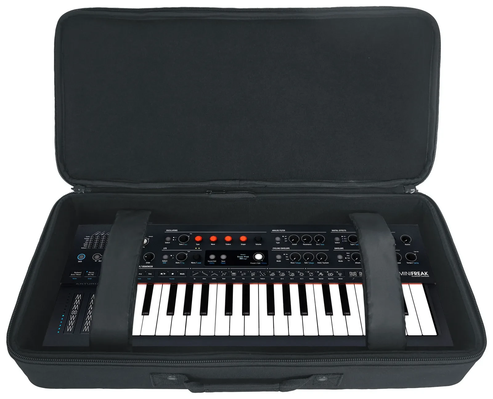 Arturia Minifreak 37-Key USB MIDI Algorithmic Polyphonic Synthesizer+Padded Bag