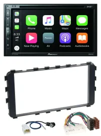Pioneer DVD 2DIN MP3 DAB Bluetooth USB Autoradio für Toyota Yaris 2006-2011 OEM-