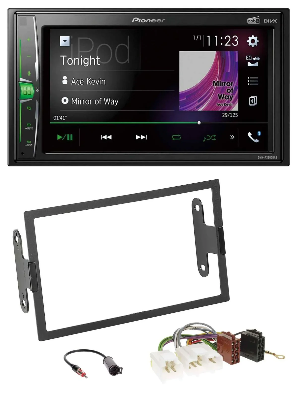 Pioneer 2DIN MP3 DAB USB Bluetooth Autoradio für Nissan 200 SX 1994-1998 240 SX