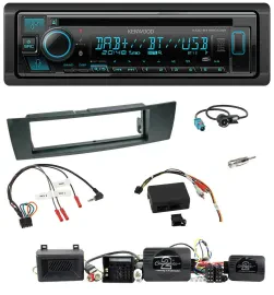 Автомагнитола для BMW 1 Series E87 2004–2013 Kenwood Bluetooth, DAB, CD, USB, поддержка управления на руле, поддержка PDC