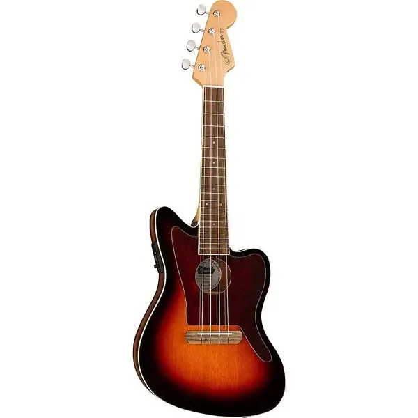 Электро-укулеле Fender Fullerton Jazzmaster Acoustic-Electric Ukulele 3-Color Sunburst