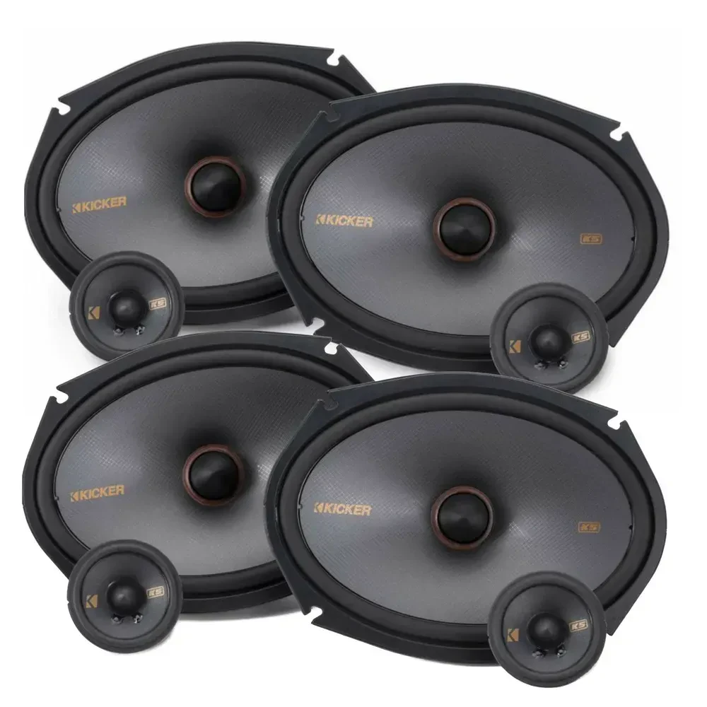 Автодинамики компонентные Kicker 51KSS269 6x9" 2-полосные 4 Ом 400W (набор, 2 пары)