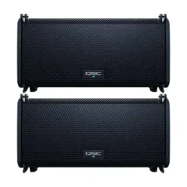 QSC LA108 8" 2-Way Active Powered Line Array DJ Pro Audio Loudspeaker 2 Pack