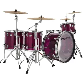 Ludwig Vistalite Zep Set 5-Piece Shell Pack With LM402 Snare Drum Purple